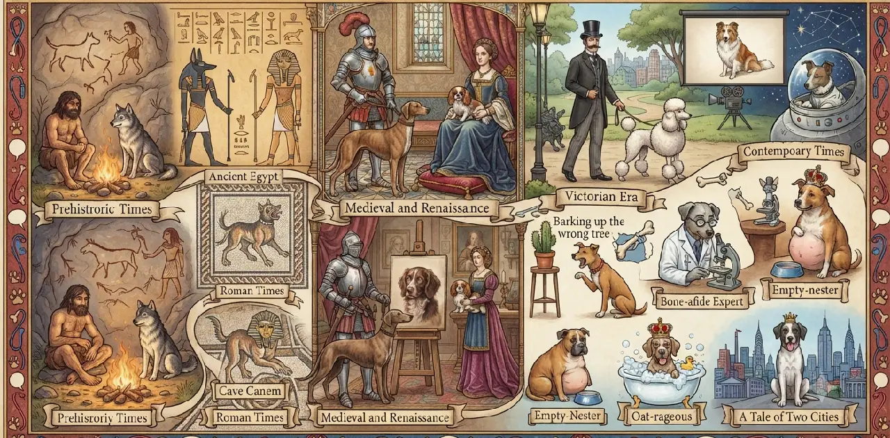 A Little History Behind Dog Culture and Wordplay 