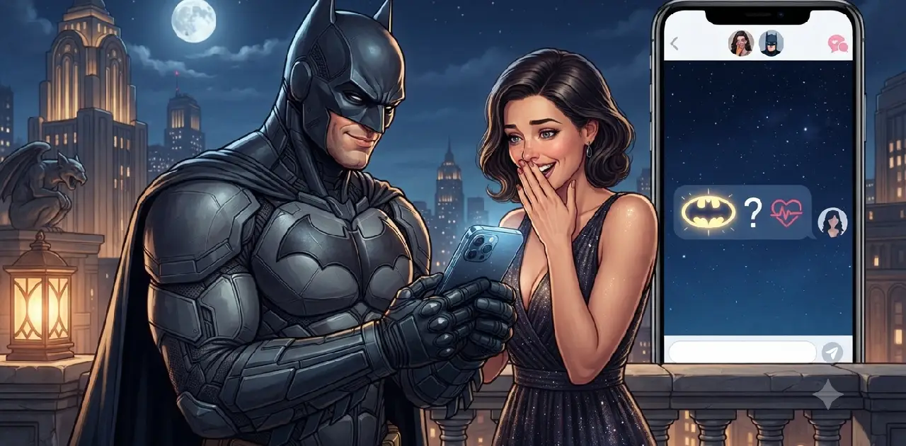 Batman Pick Up Lines for Texting and Dating Apps