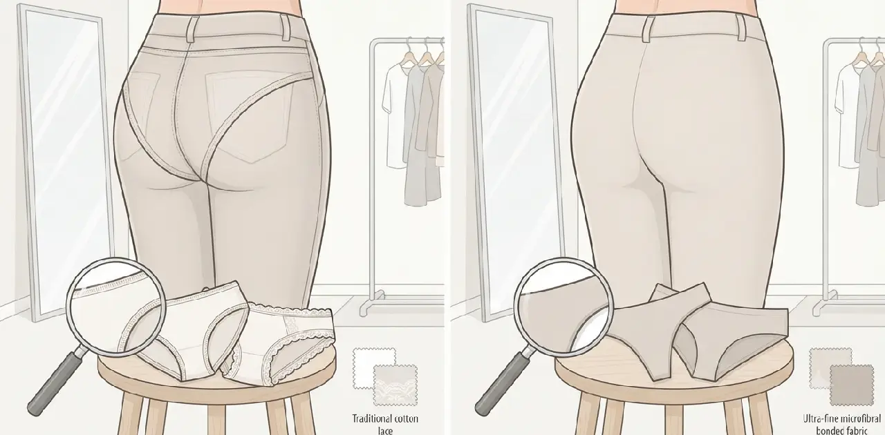 Best Fabrics and Seam Types for a Line-Free Look
