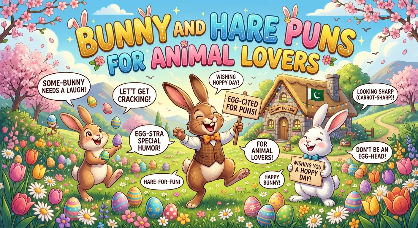 Bunny and Hare Puns for Animal Lovers