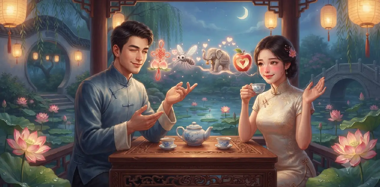 Chinese Pick Up Lines Using Wordplay and Puns 