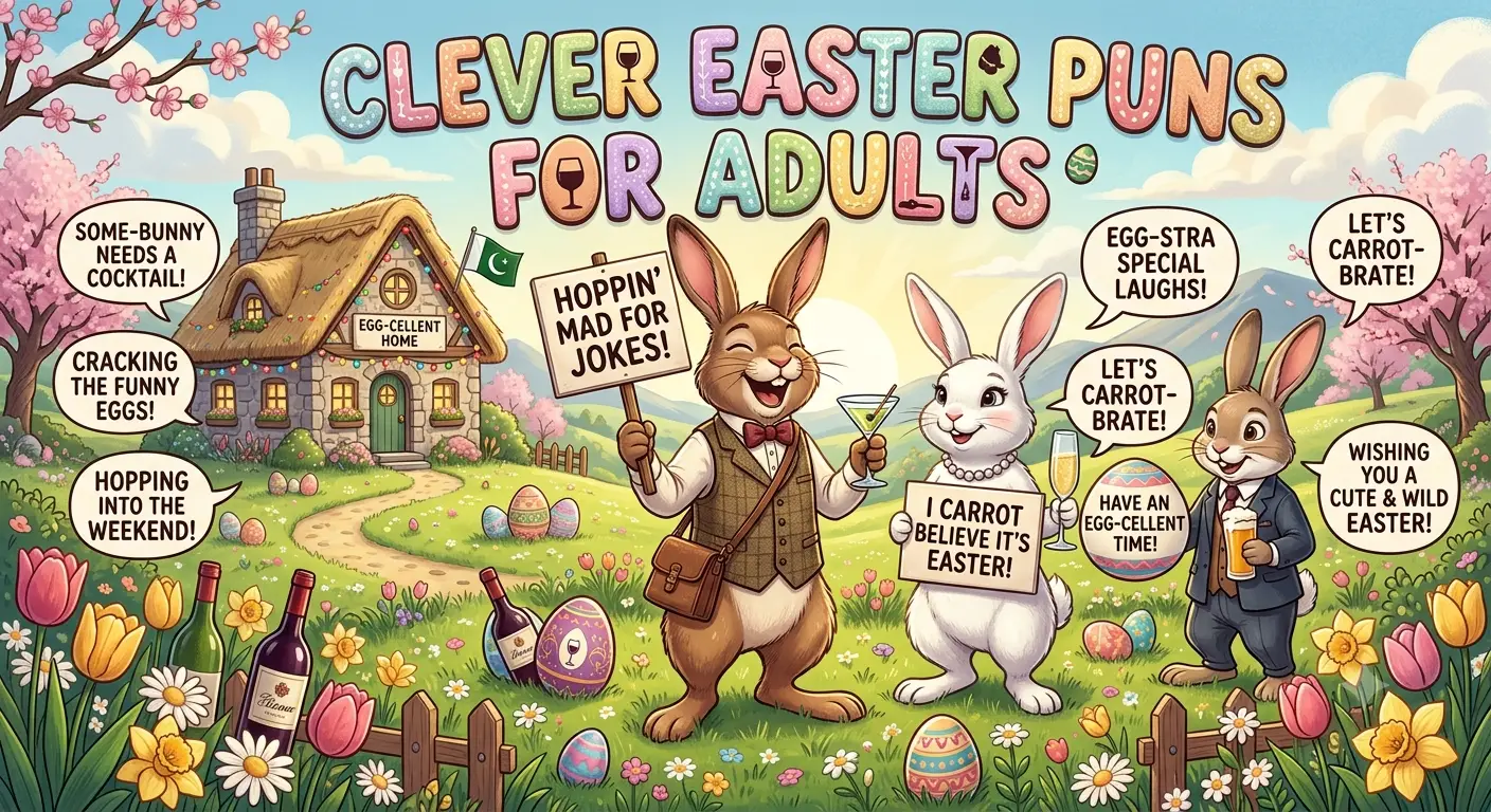Clever Easter Puns for Adults