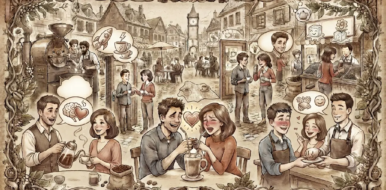 Coffee Pick Up Lines by Personality Type