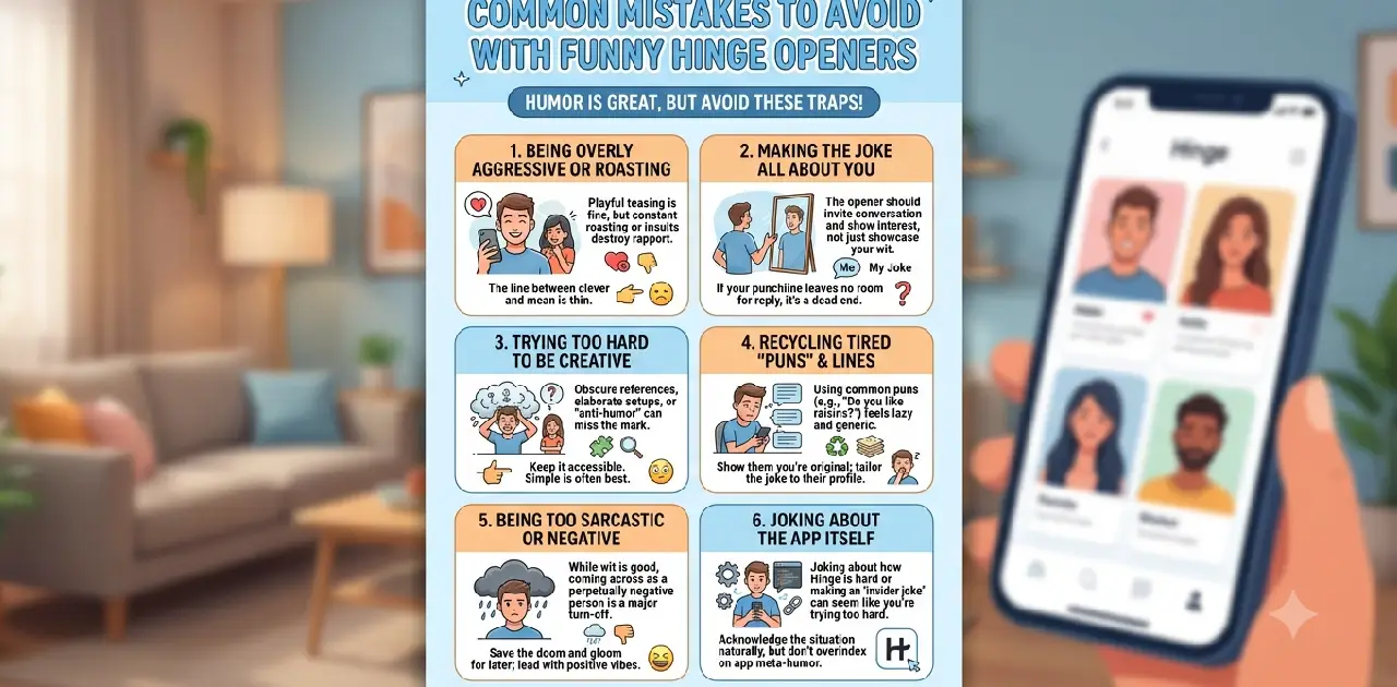 Common Mistakes to Avoid With Funny Hinge Openers