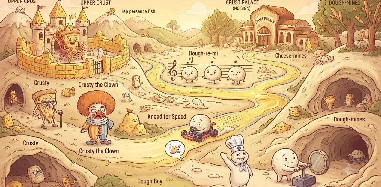 Crust and Dough-Themed Pizza Puns 