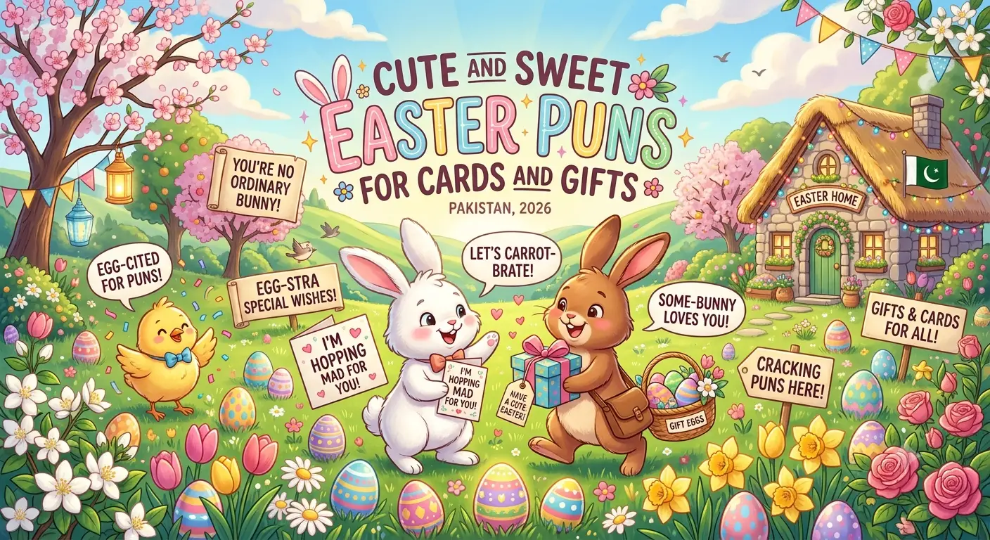 Cute and Sweet Easter Puns for Cards and Gifts