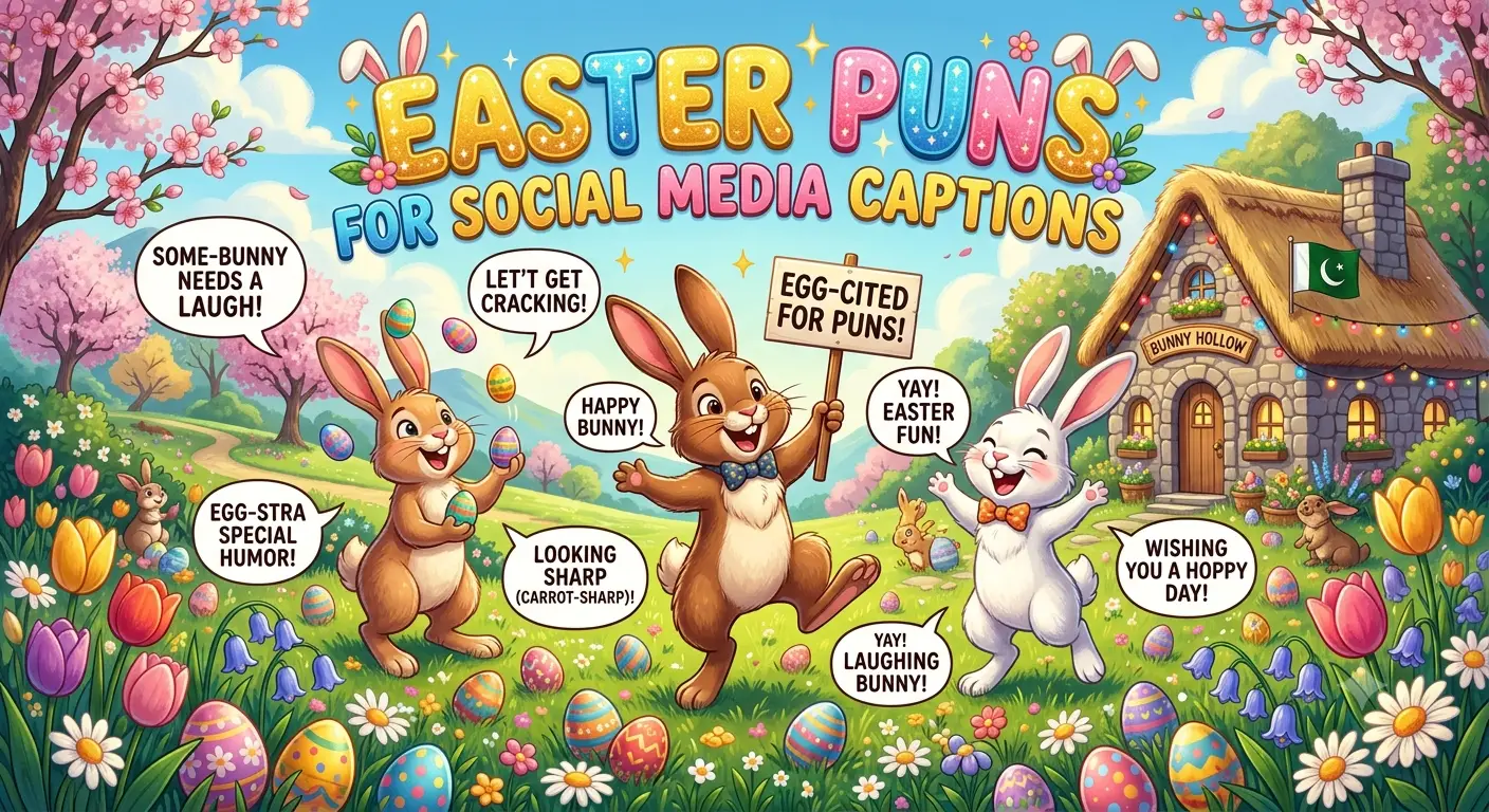 Easter Puns for Social Media Captions