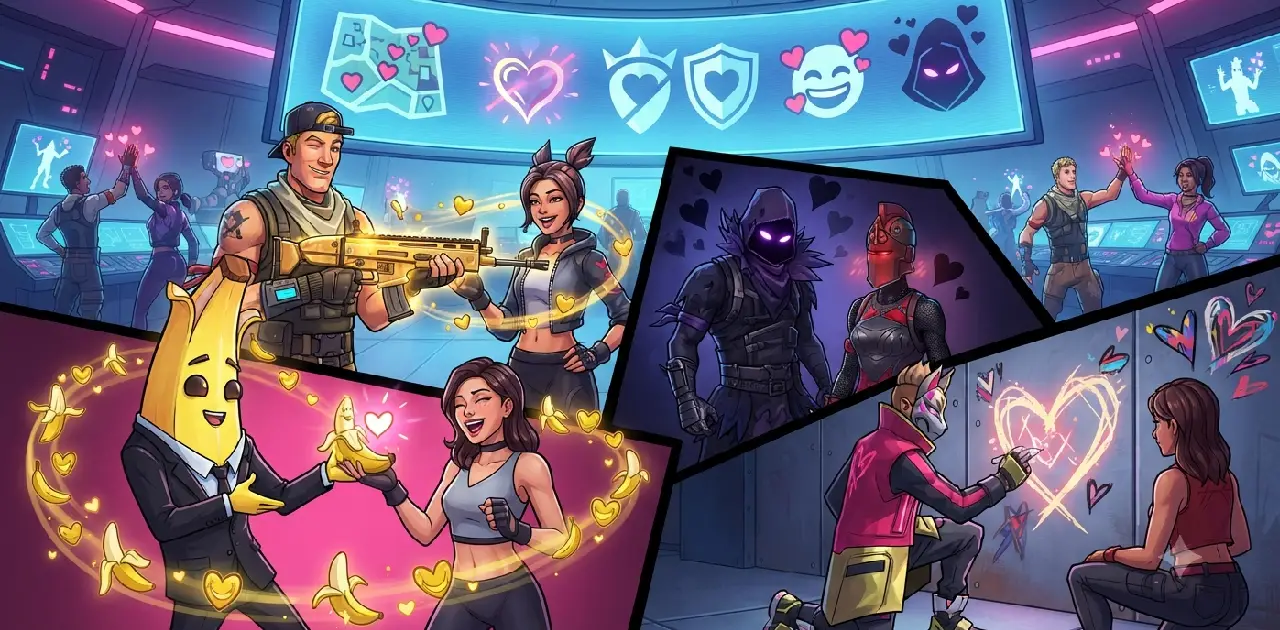 Fortnite Rizz Lines by Personality Type