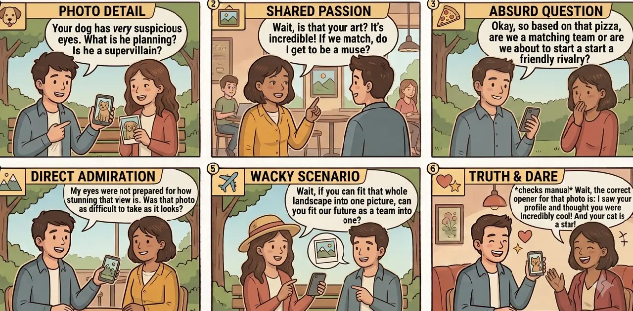 Funny Photo-Based Openers