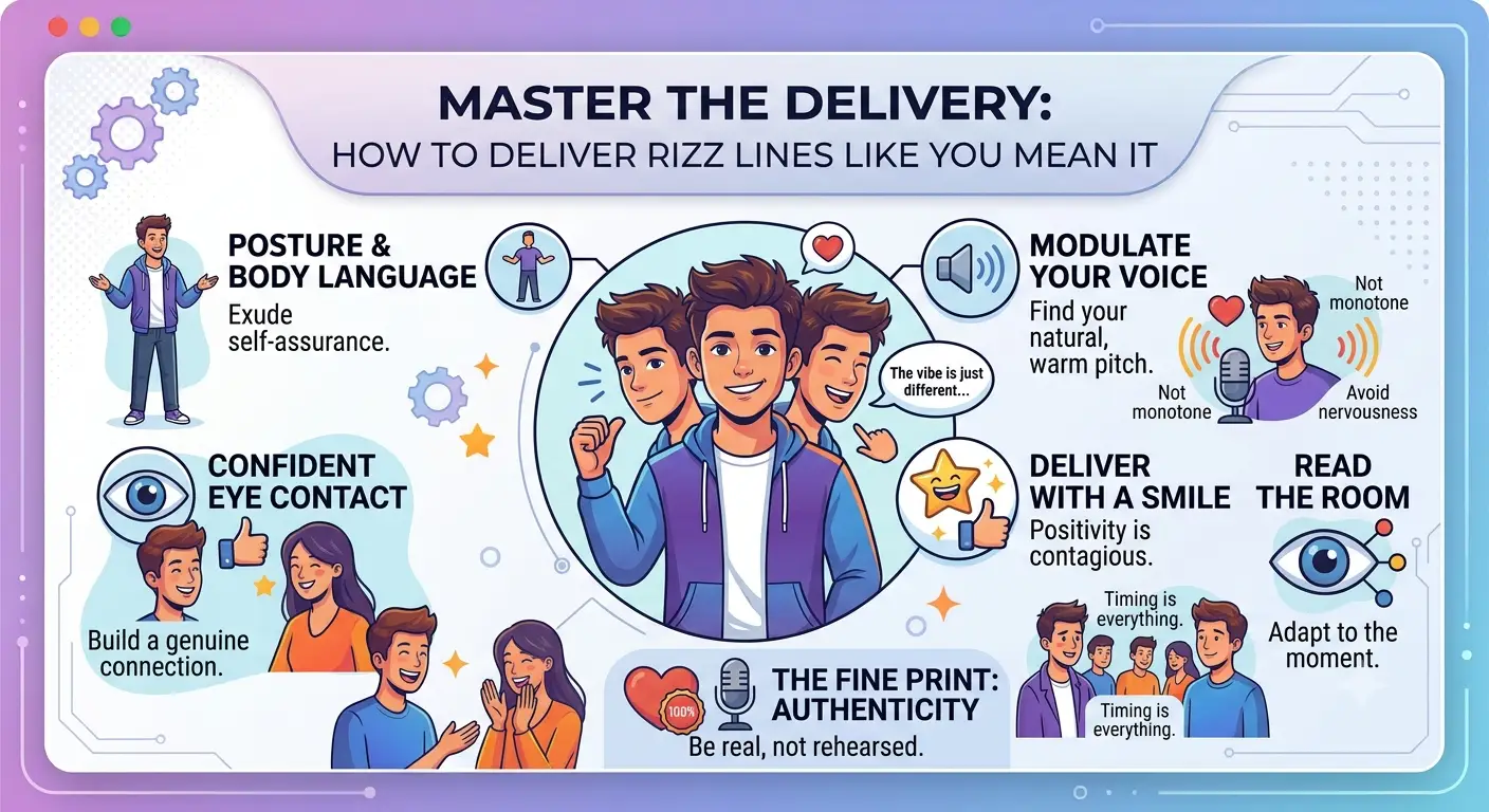 How to Deliver Rizz Lines Like You Mean It