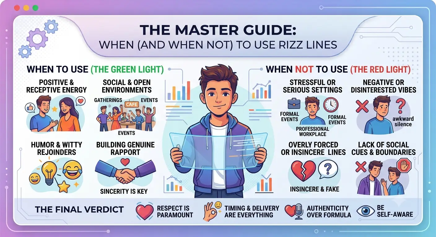 When (and When Not) to Use Rizz Lines