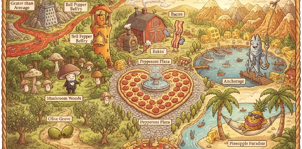 Pizza Puns by Topping 