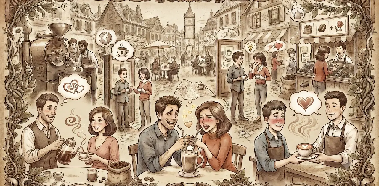 Romantic and Sweet Coffee Pick Up Lines