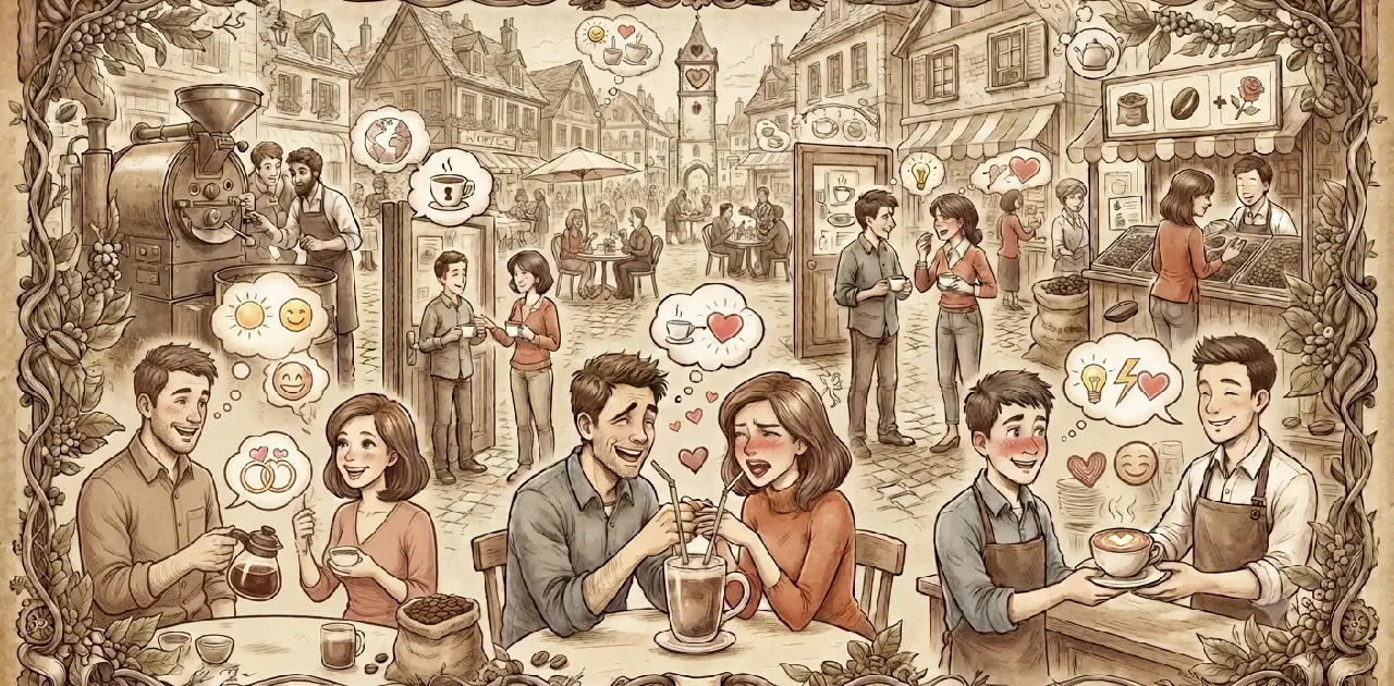 Why Coffee Pick Up Lines Work So Well