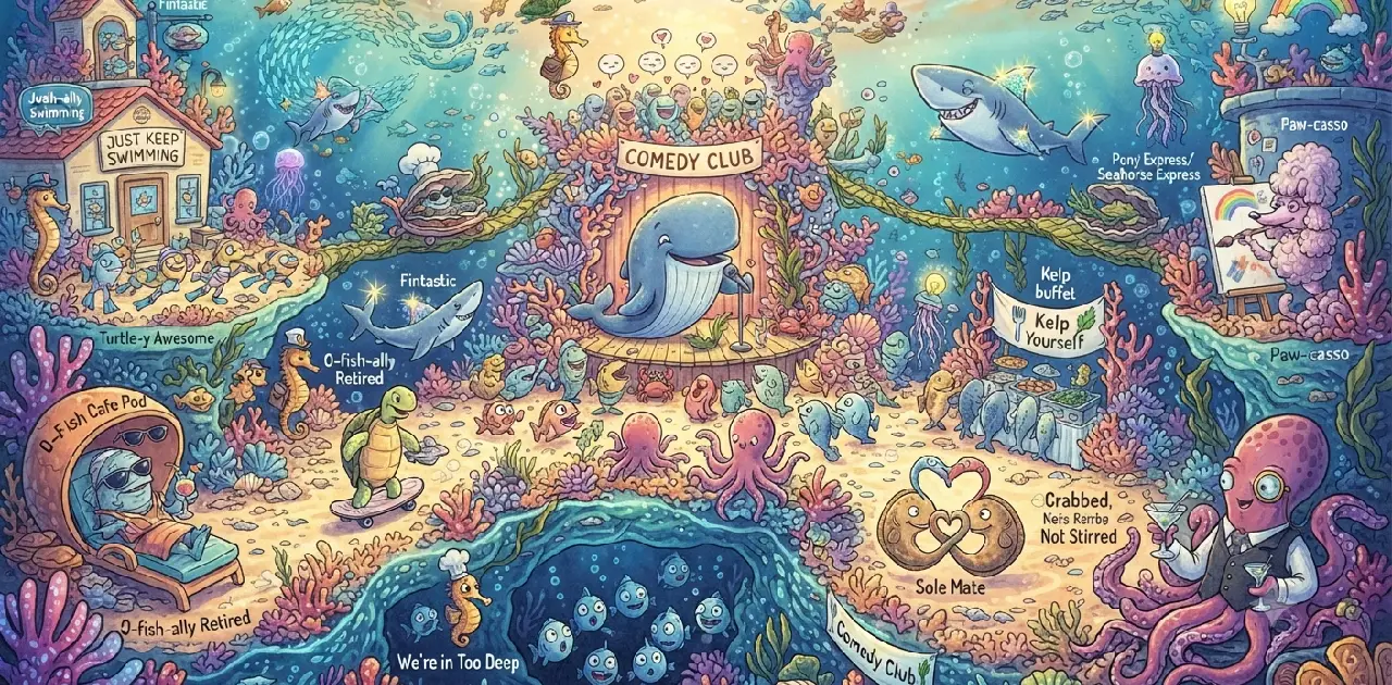 200+ Hilarious Ocean Puns That’ll Make Waves in 2026 (Shell Yeah!)