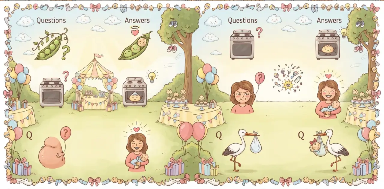 Baby Shower Puns in Question and Answer Format