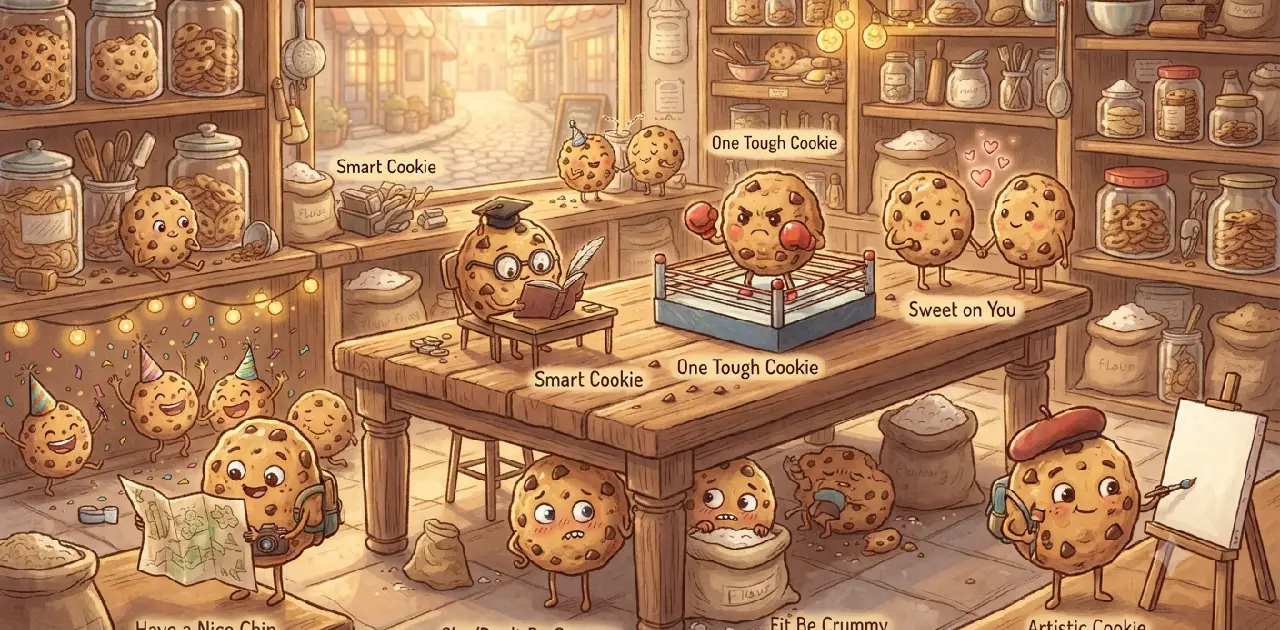 Chocolate Chip Cookie Puns by Personality Type 