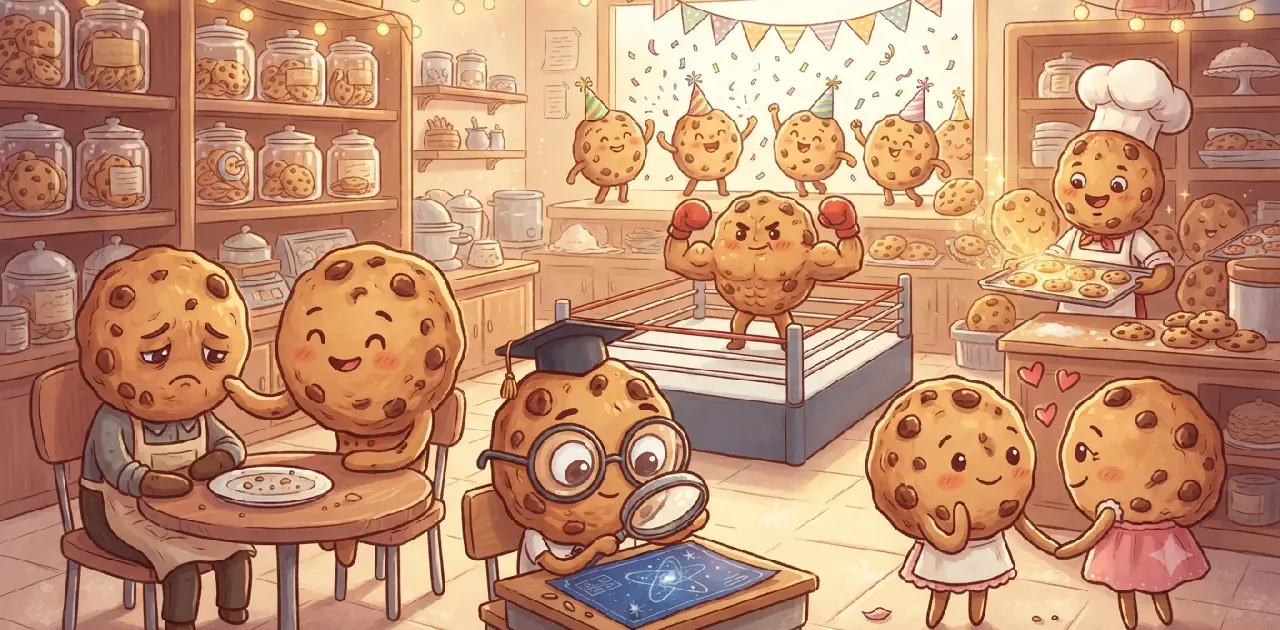 Chocolate Chip Cookie Puns for Instagram Captions 