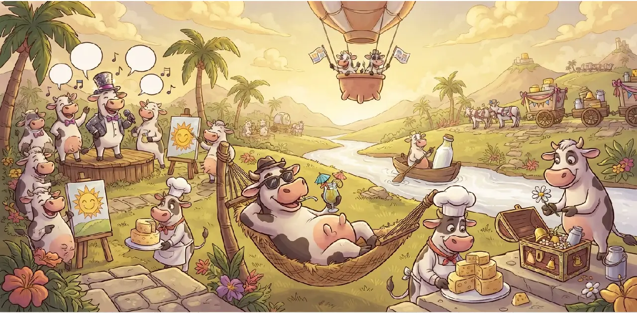Cow Puns for Instagram and Farm Photo Captions