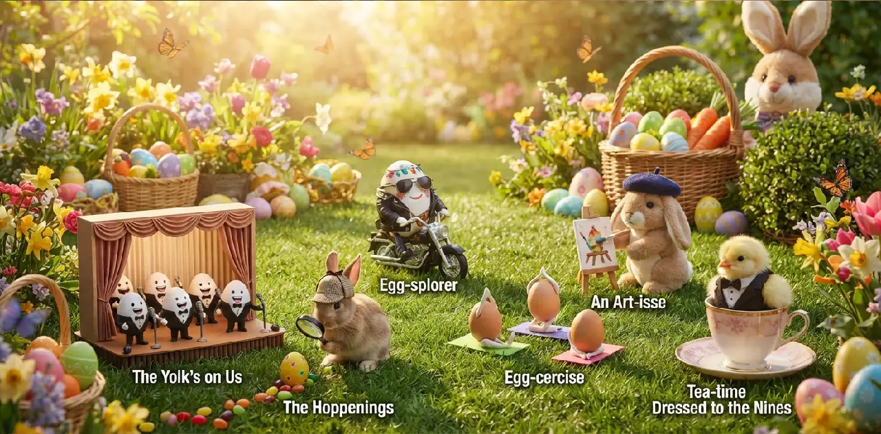 Easter Puns for Social Media Captions