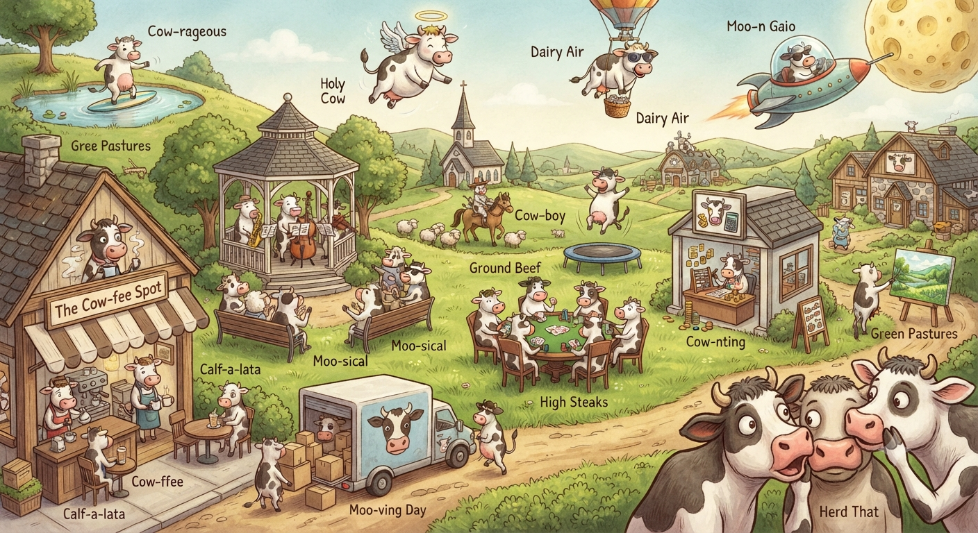 150+ Cow Jokes One-Liners That'll Have You Laughing