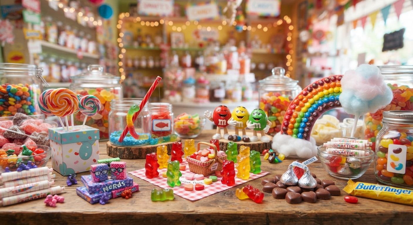 150+ Candy Puns So Sweet They're Almost Too Corny