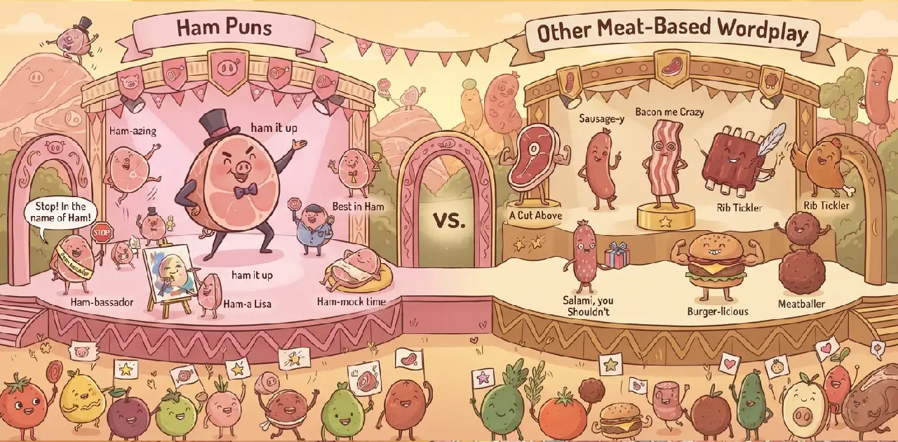 Ham Puns vs. Other Meat-Based Wordplay