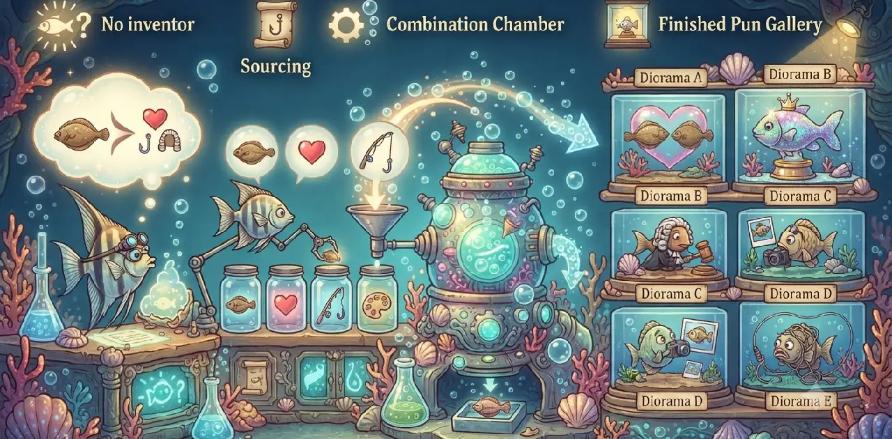 How to Build Your Own Fish Pun