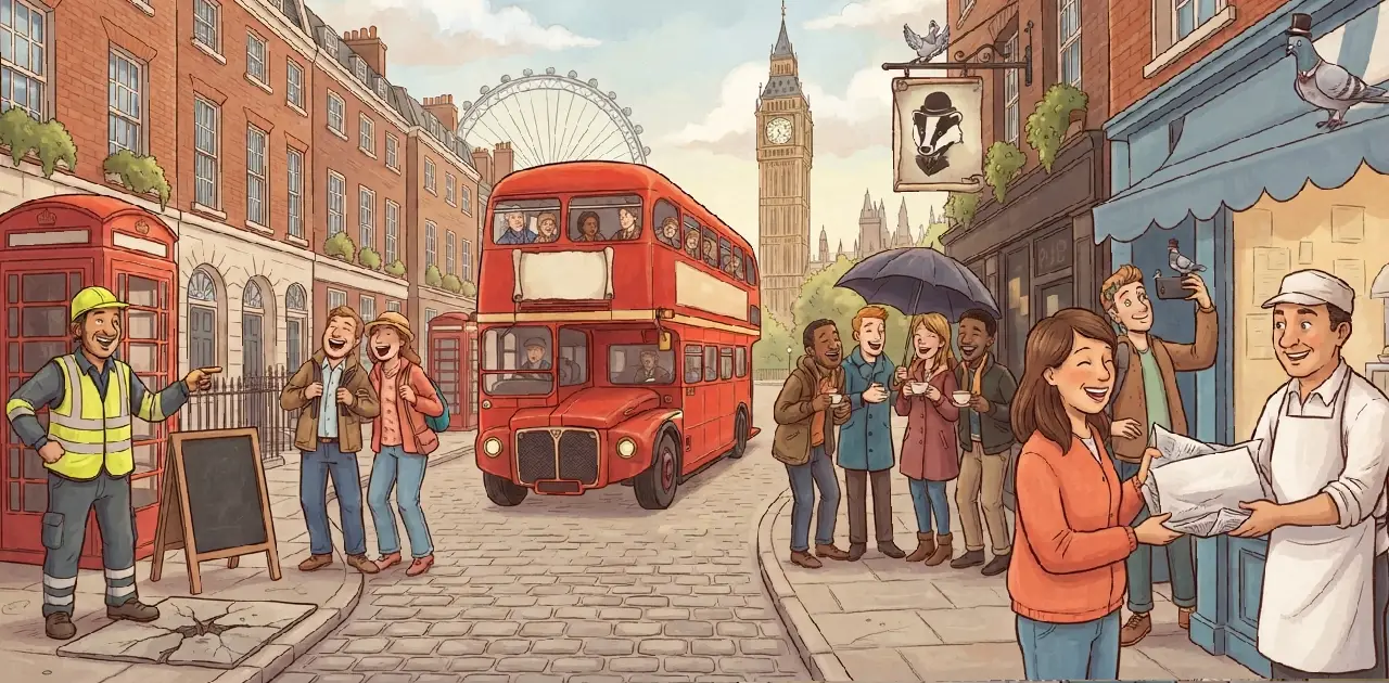 London Puns for Social Media Captions