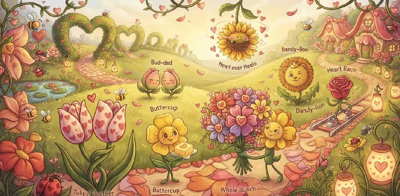 Romantic Blossom Puns