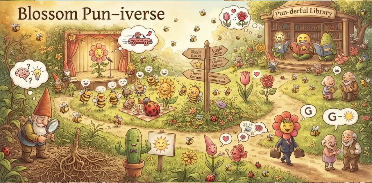 Why Blossom Puns Are So Popular