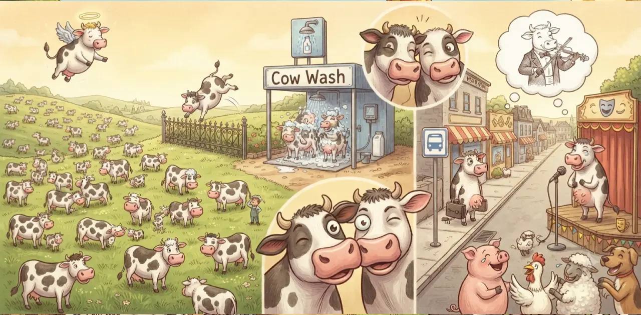 Why Cow Jokes Are So Popular