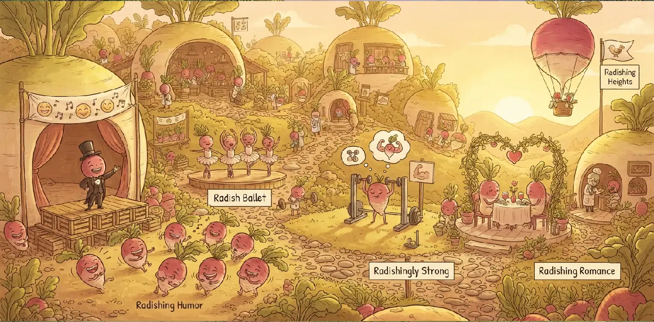 Why Radish Puns Work So Well 