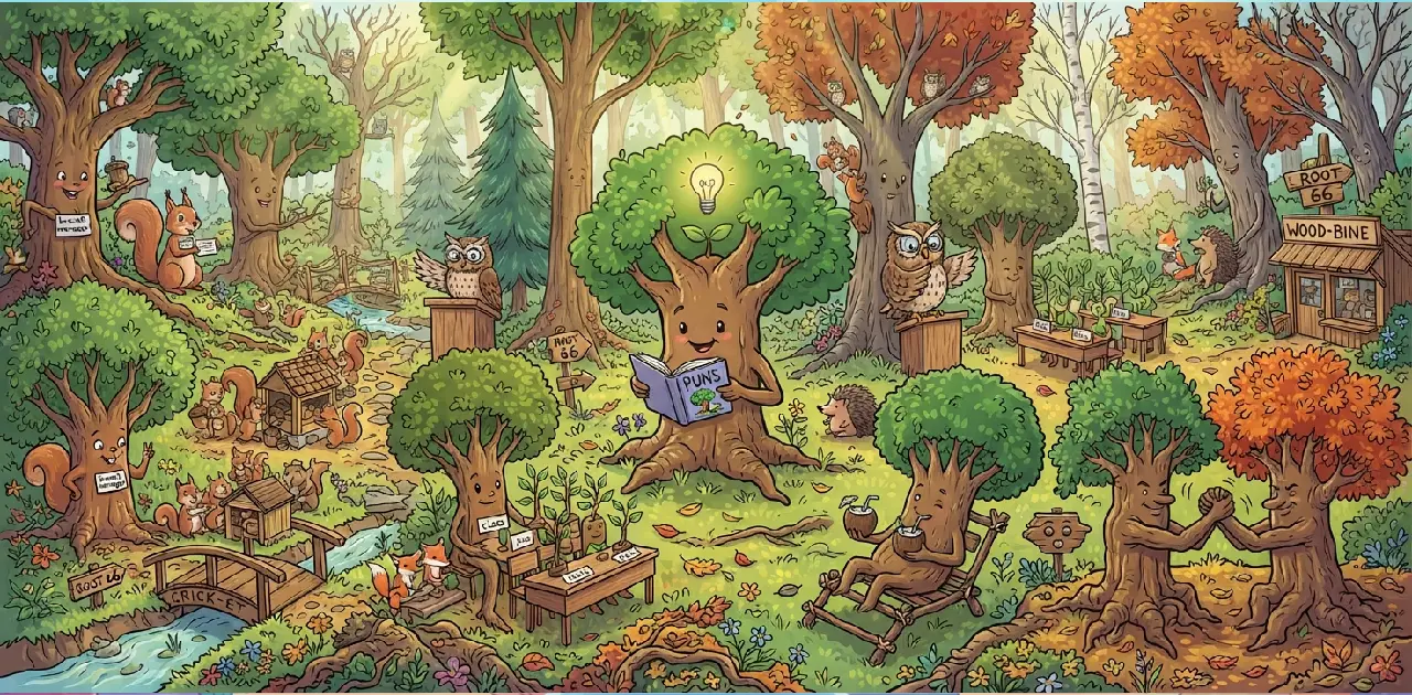 Why Tree Puns Never Go Out of Season