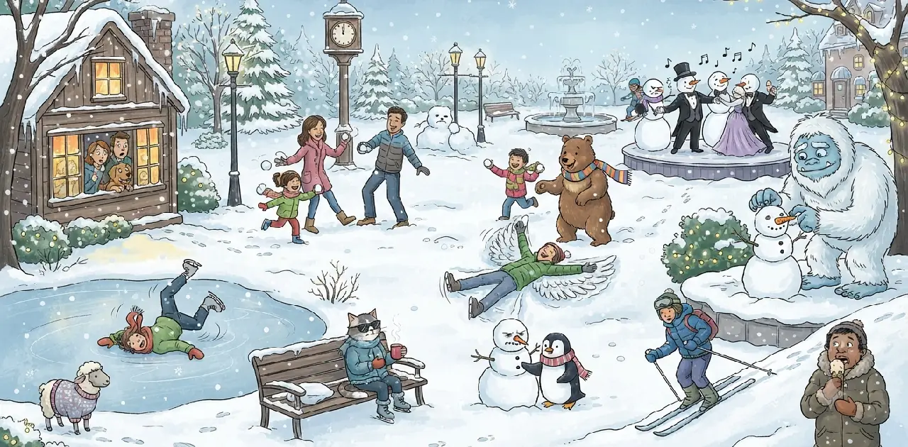 Winter and Snow Jokes for January 