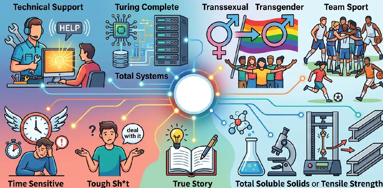 The Most Common Meanings of TS 