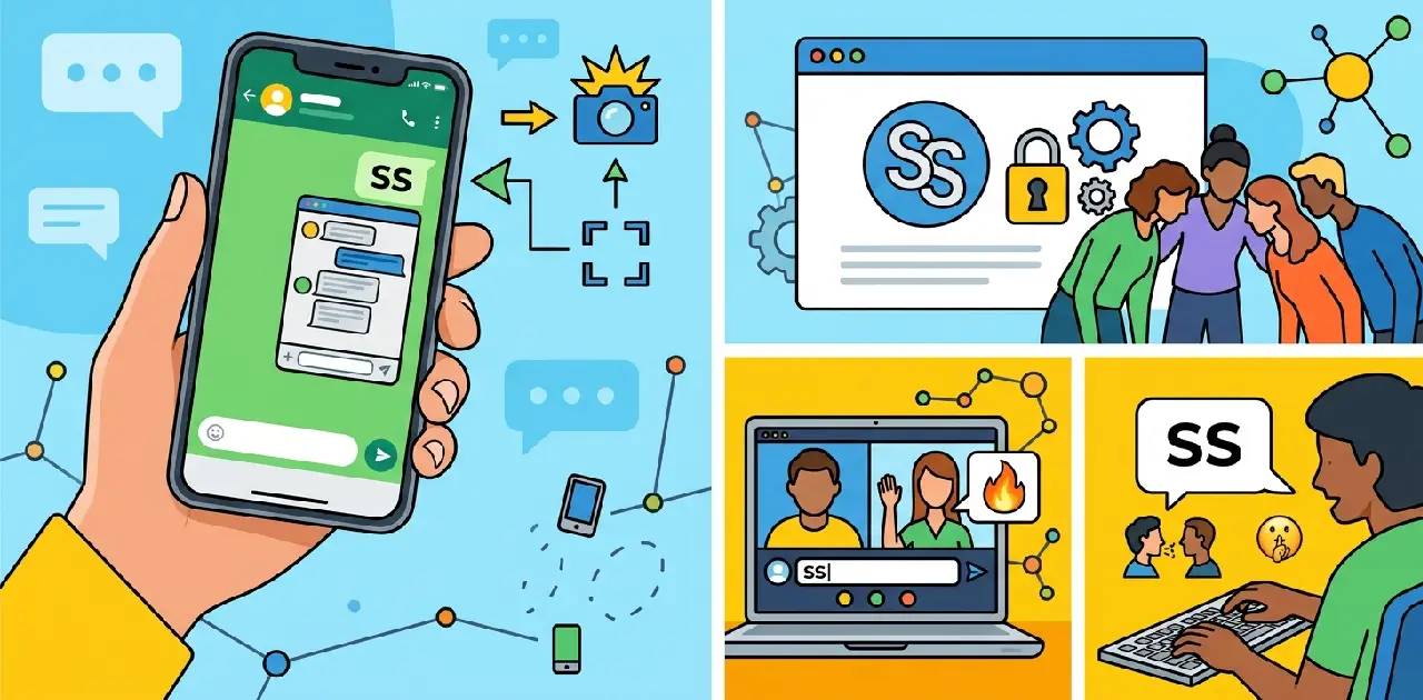 What Does SS Mean in Chat?
