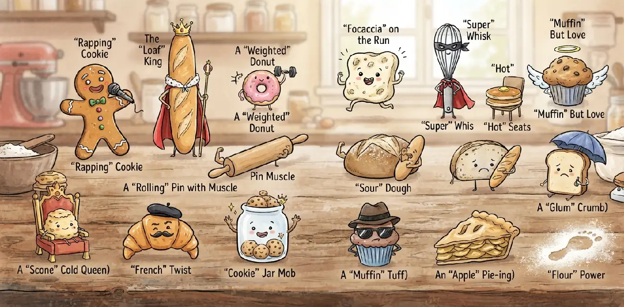 Types of Baking Puns 